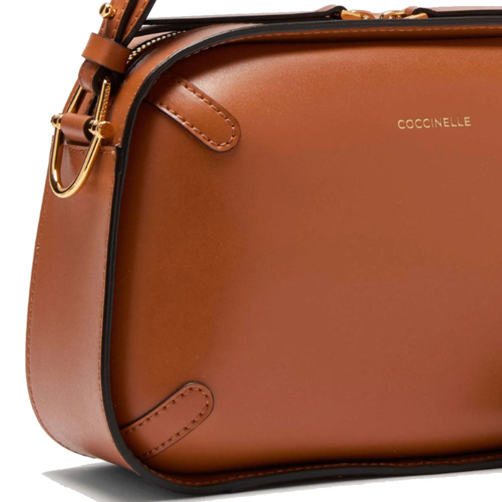 Borsa Donna a Mano COCCINELLE in Pelle linea Maleta Calf Cocker Small Colore Cuir