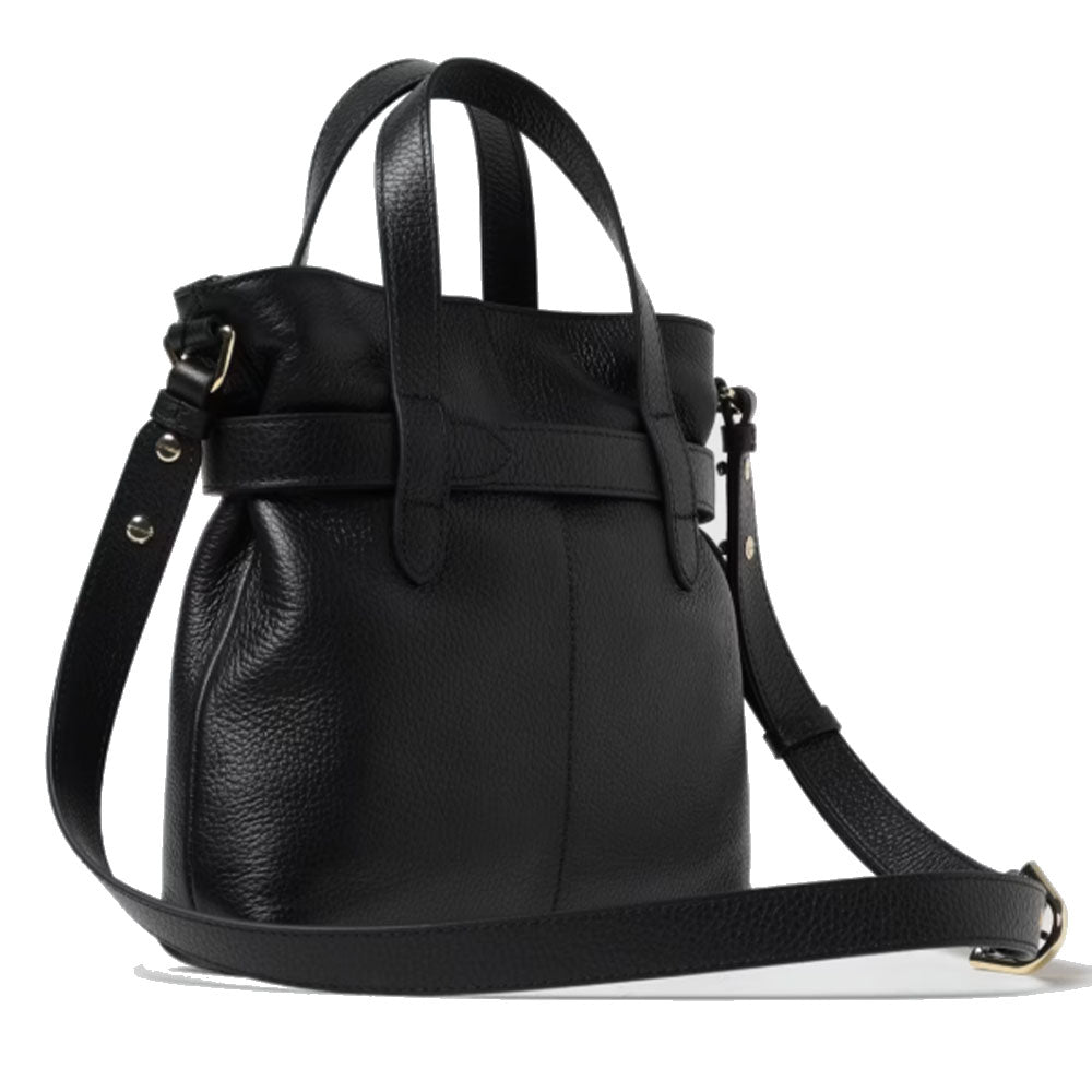 COCCINELLE Damen Handtasche aus Leder Abigail Line Farbe Schwarz