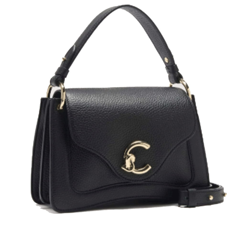 Borsa Donna a Mano COCCINELLE in Pelle linea C-Me Small Colore Nero