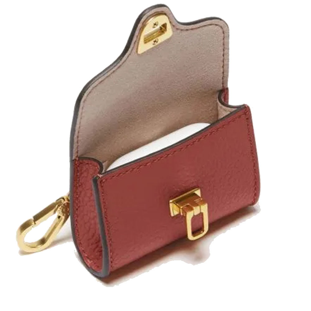 COCCINELLE Beat Linie
Ledertasche für AirPods in Brandy Color