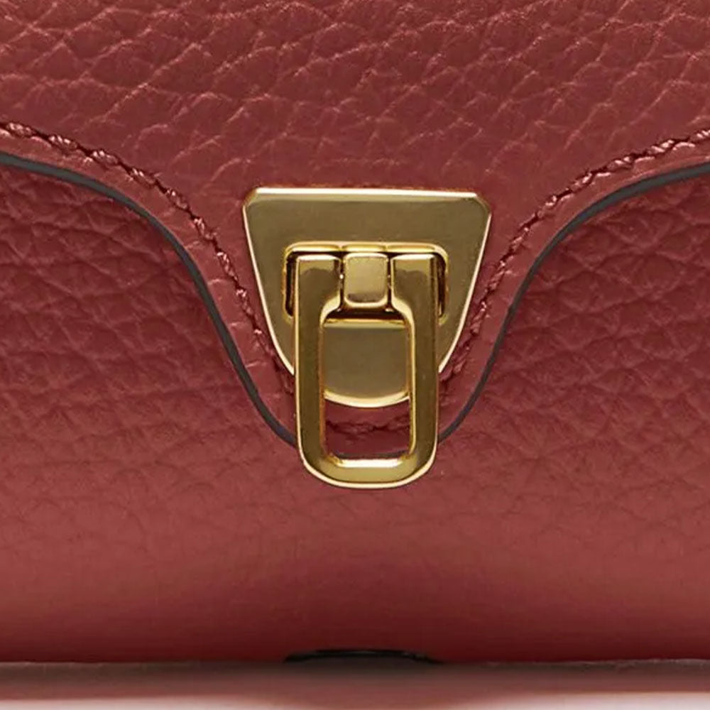 COCCINELLE Beat Linie
Ledertasche für AirPods in Brandy Color