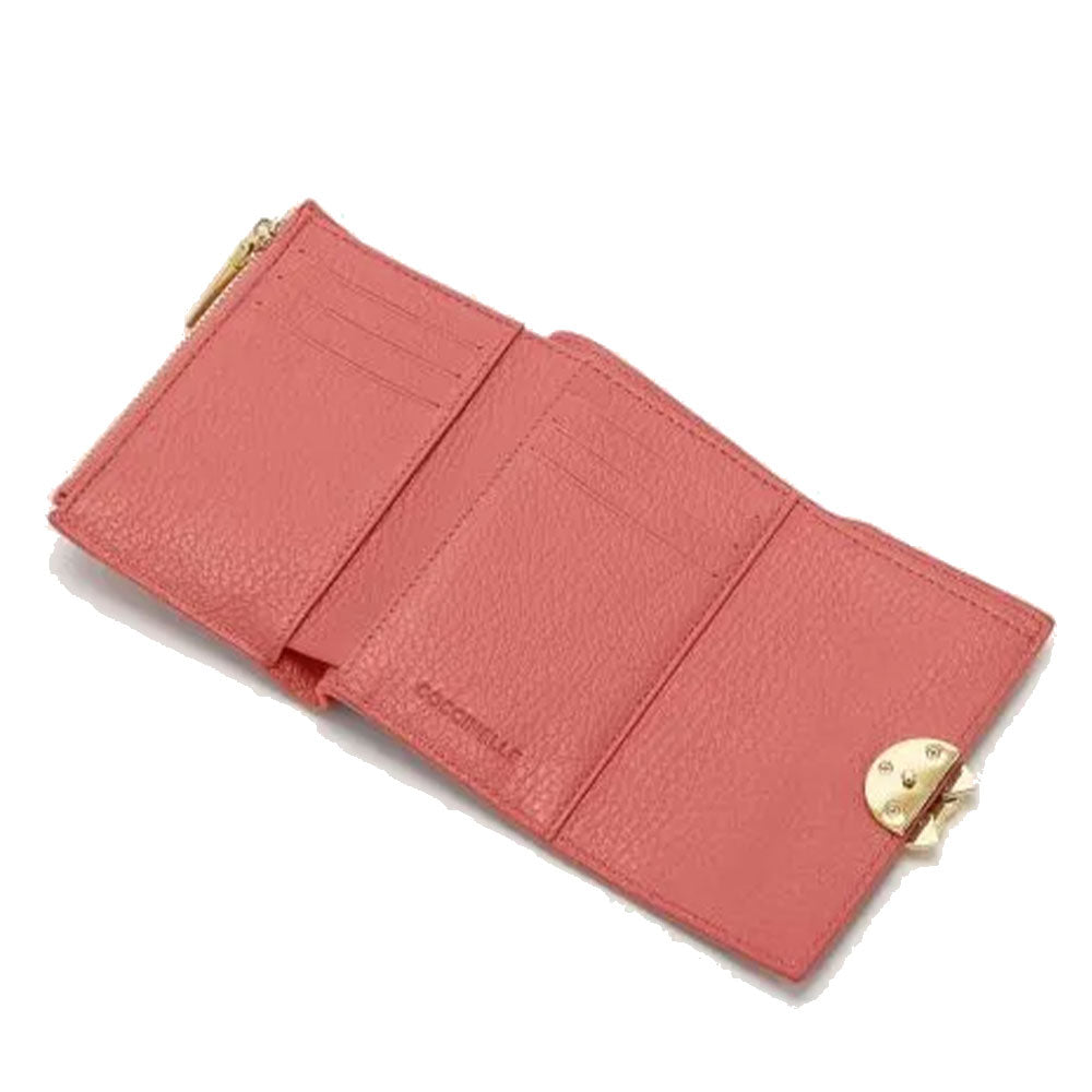 Portafoglio Donna Piccolo COCCINELLE in Pelle Colore Pot Linea Binxie