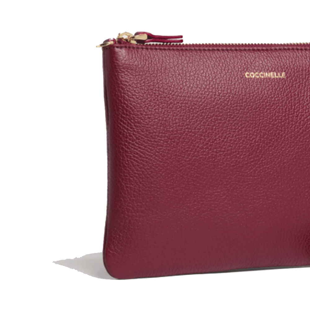 Borsa Donna a Tracolla COCCINELLE in Pelle Ribes Linea Best Small