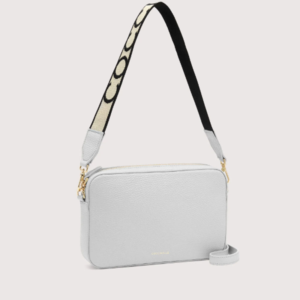 Borsa Donna a Tracolla COCCINELLE Linea Tebe Colore Snow