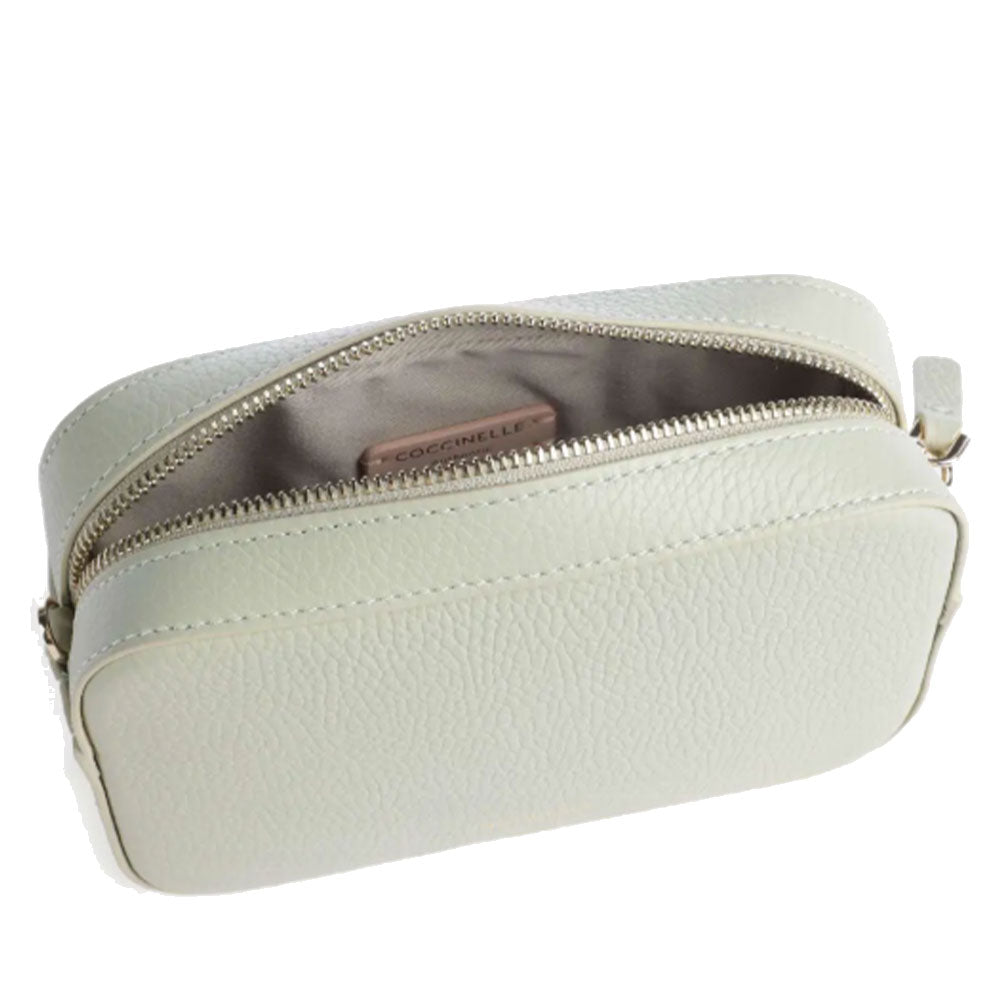 Borsa Donna a Tracolla COCCINELLE Linea Tebe Colore Celadon Green - E5MN555I101