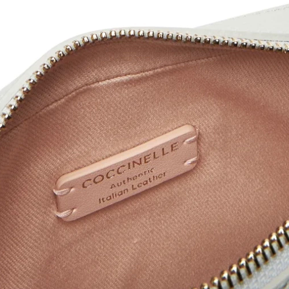 Borsa Donna a Tracolla COCCINELLE Linea Tebe Colore Snow - E5MN555I101