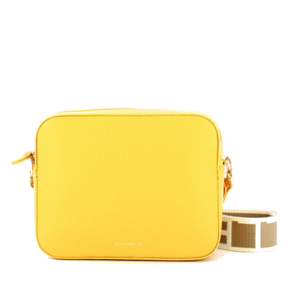 Borsa Donna a Tracolla COCCINELLE Linea Tebe Colore Soleado - E5MN555M301