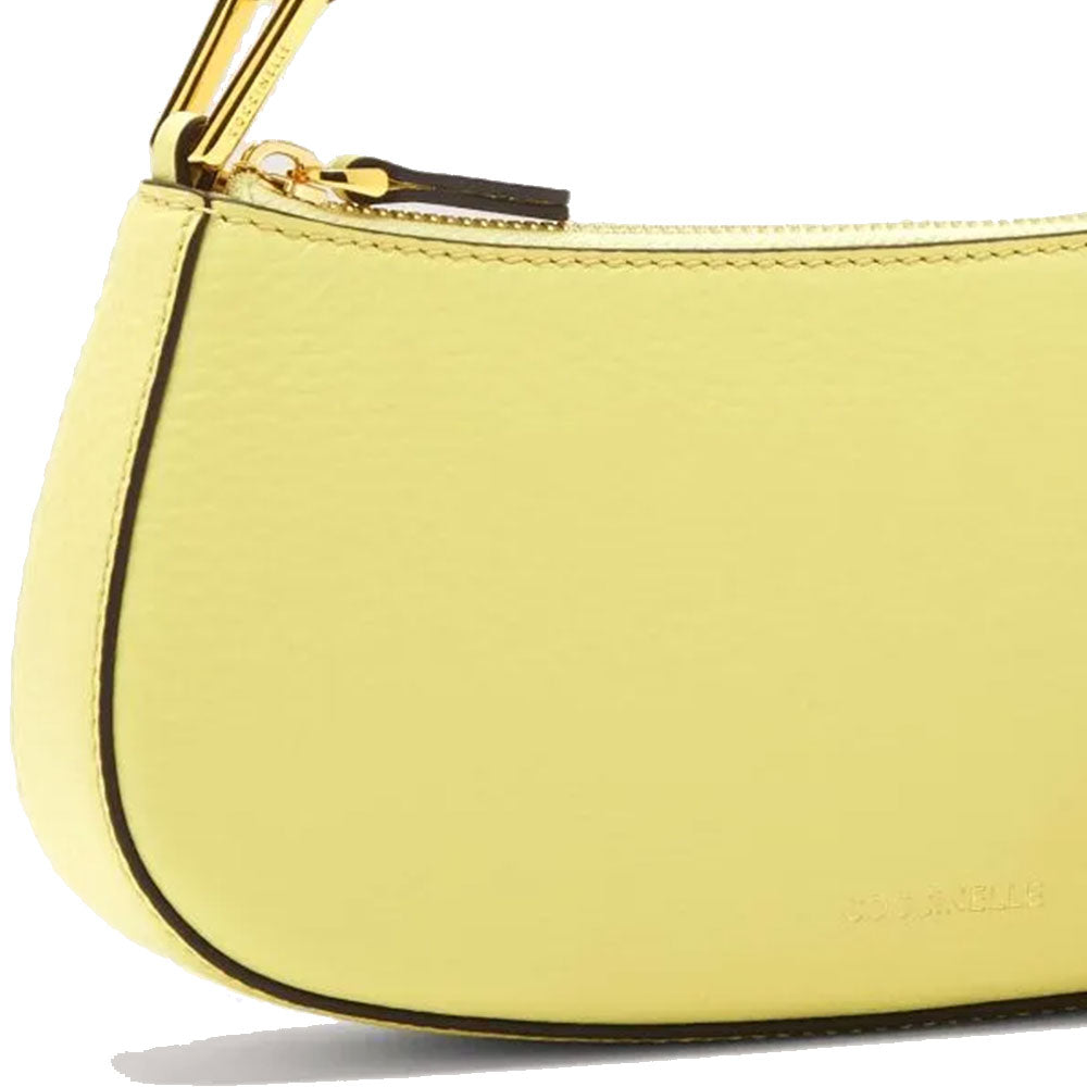 Borsa Donna a Spalla COCCINELLE in Pelle Linea Merveille Colore Lime Wash