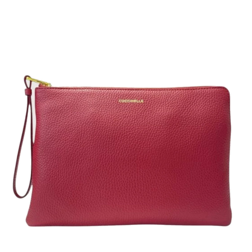 Pochette Donna COCCINELLE in Pelle Sangria Linea Alias