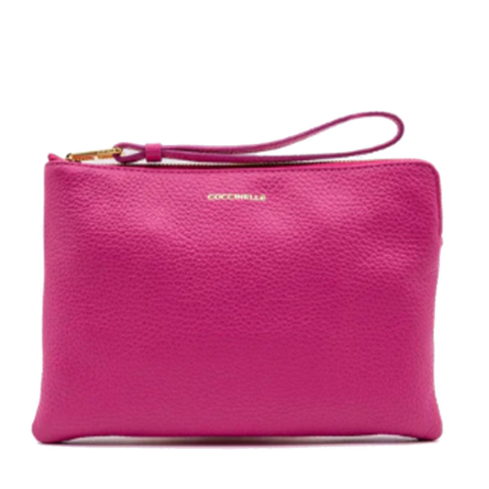Pochette Donna COCCINELLE in Pelle New Fucsia Linea Alias Misura