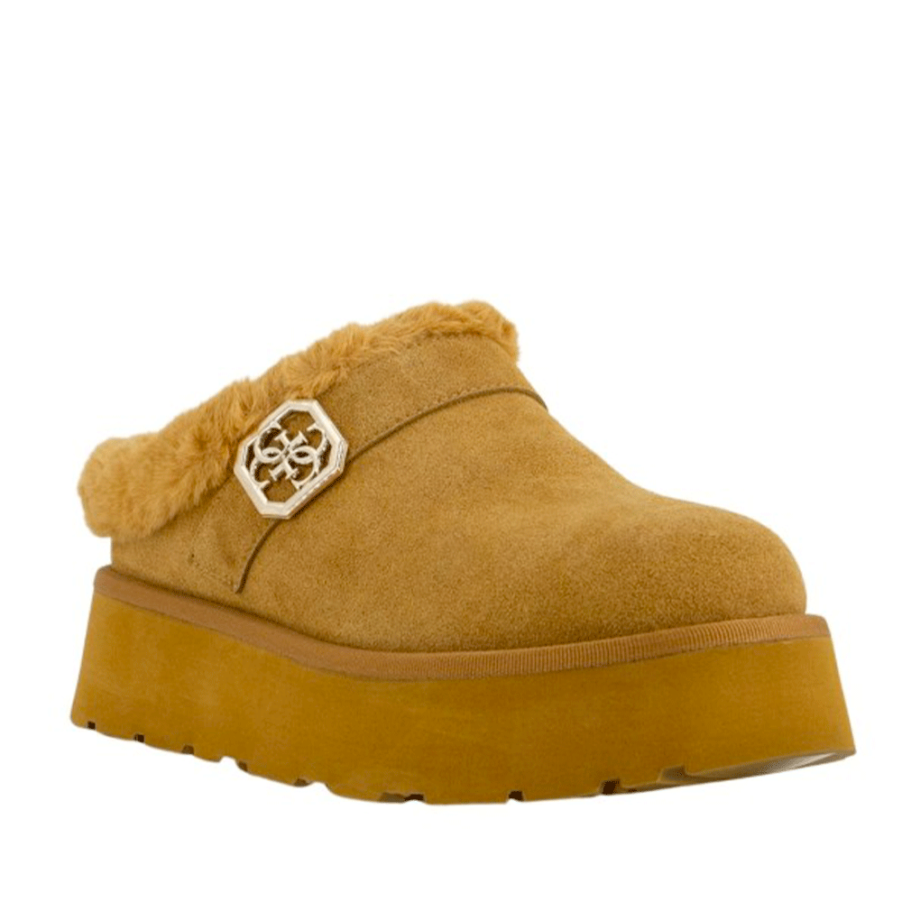 Sabot Imbottiti GUESS Linea Dolmana colore Cognac