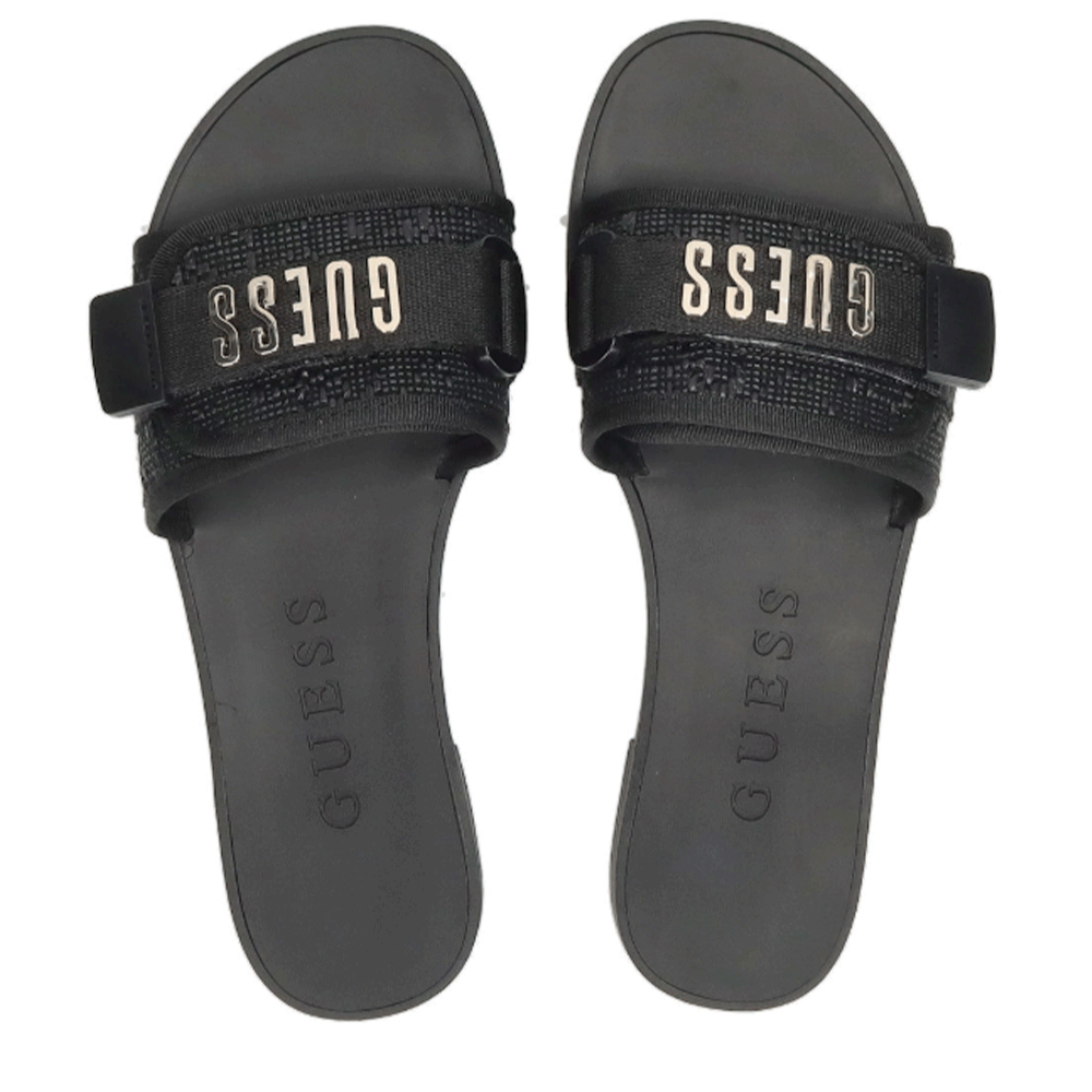 Ciabatte Donna GUESS Linea Elyze Colore Nero