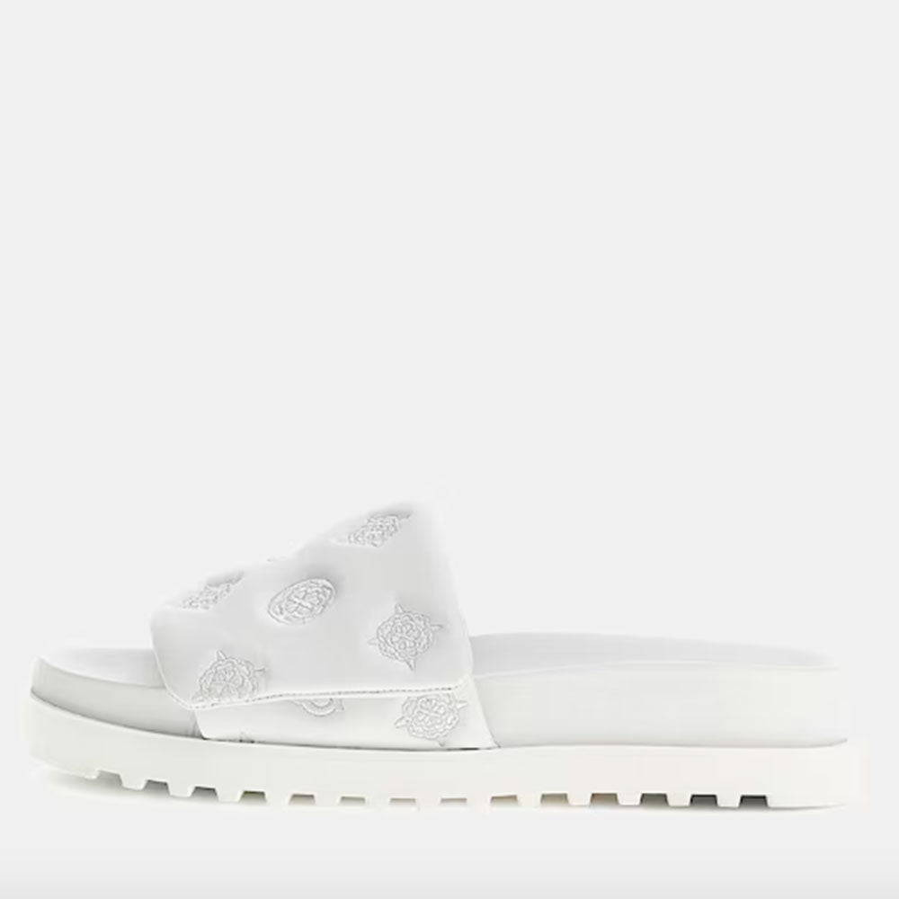 Ciabatte Donna GUESS Linea Fabio Colore White