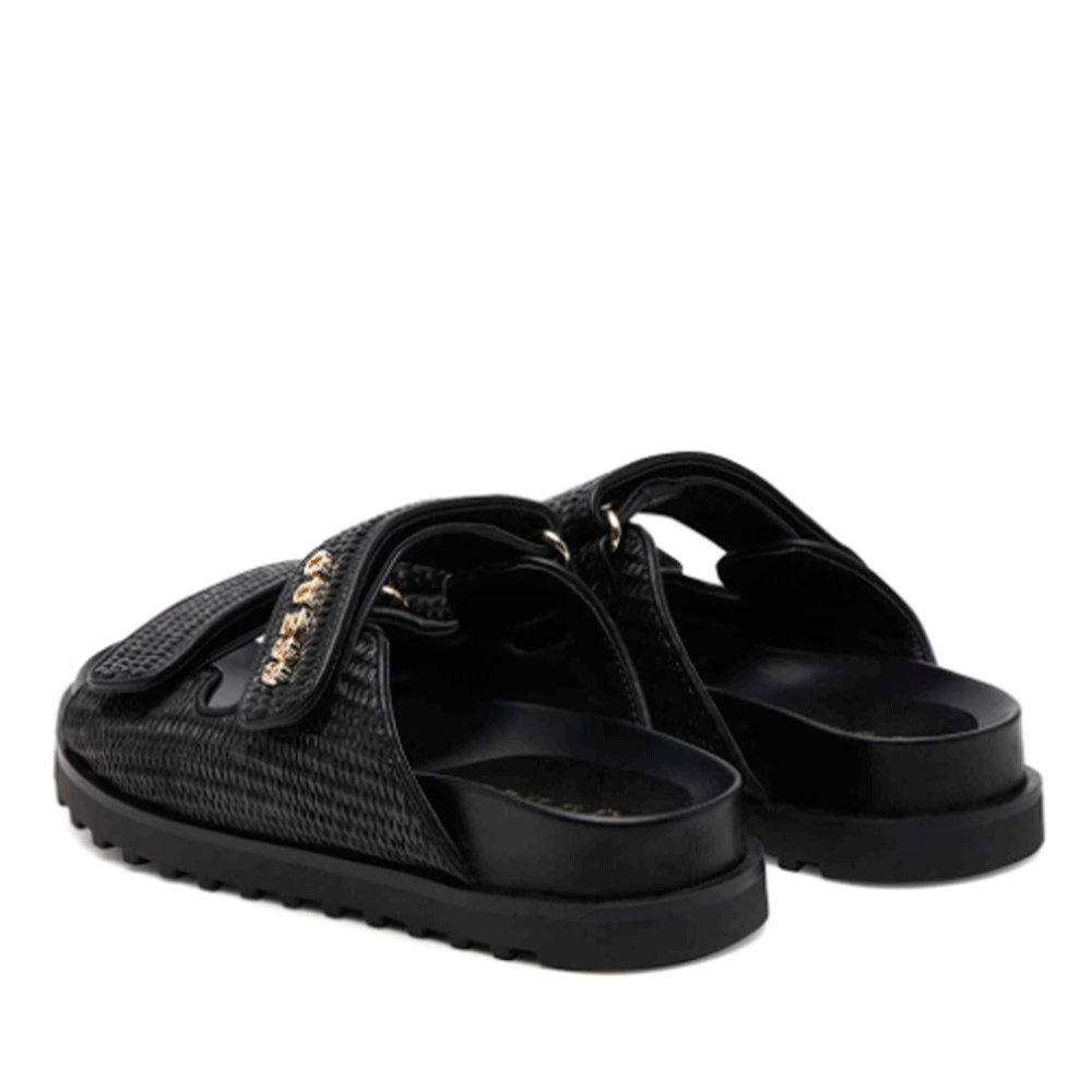 Ciabatte Donna GUESS Linea Fadelize Colore Nero con Doppia Fascia