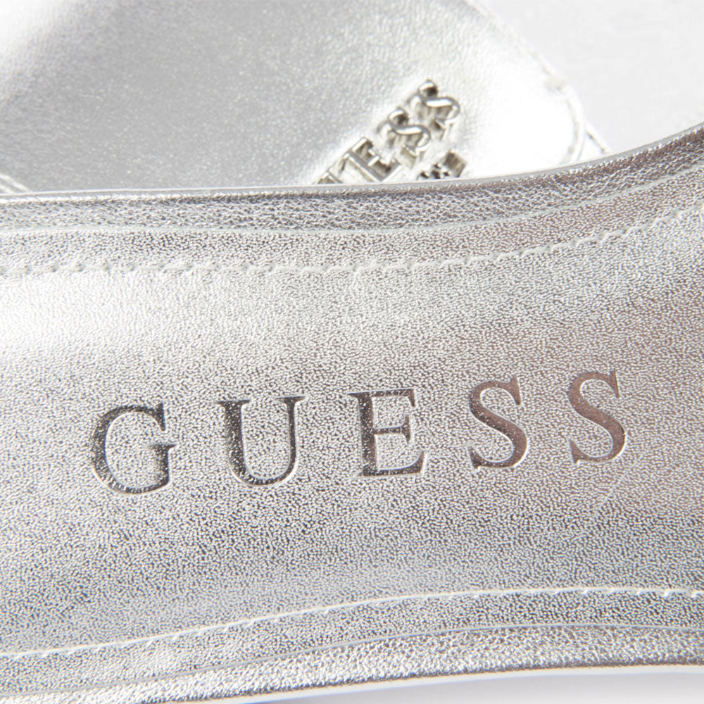 Ciabatte Donna GUESS Linea Jodalee Colore Silver