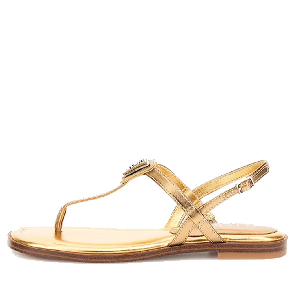GUESS RAINEY LINIE 
Damen Flip Flops Sandalen in der Farbe Bronze