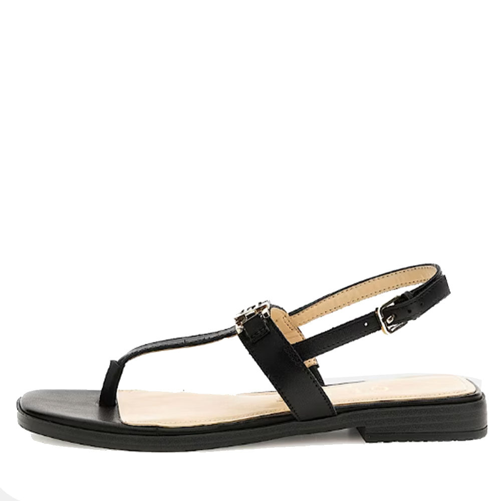 GUESS REALITY LINIE
Damen Flip-Flop aus schwarzem Leder