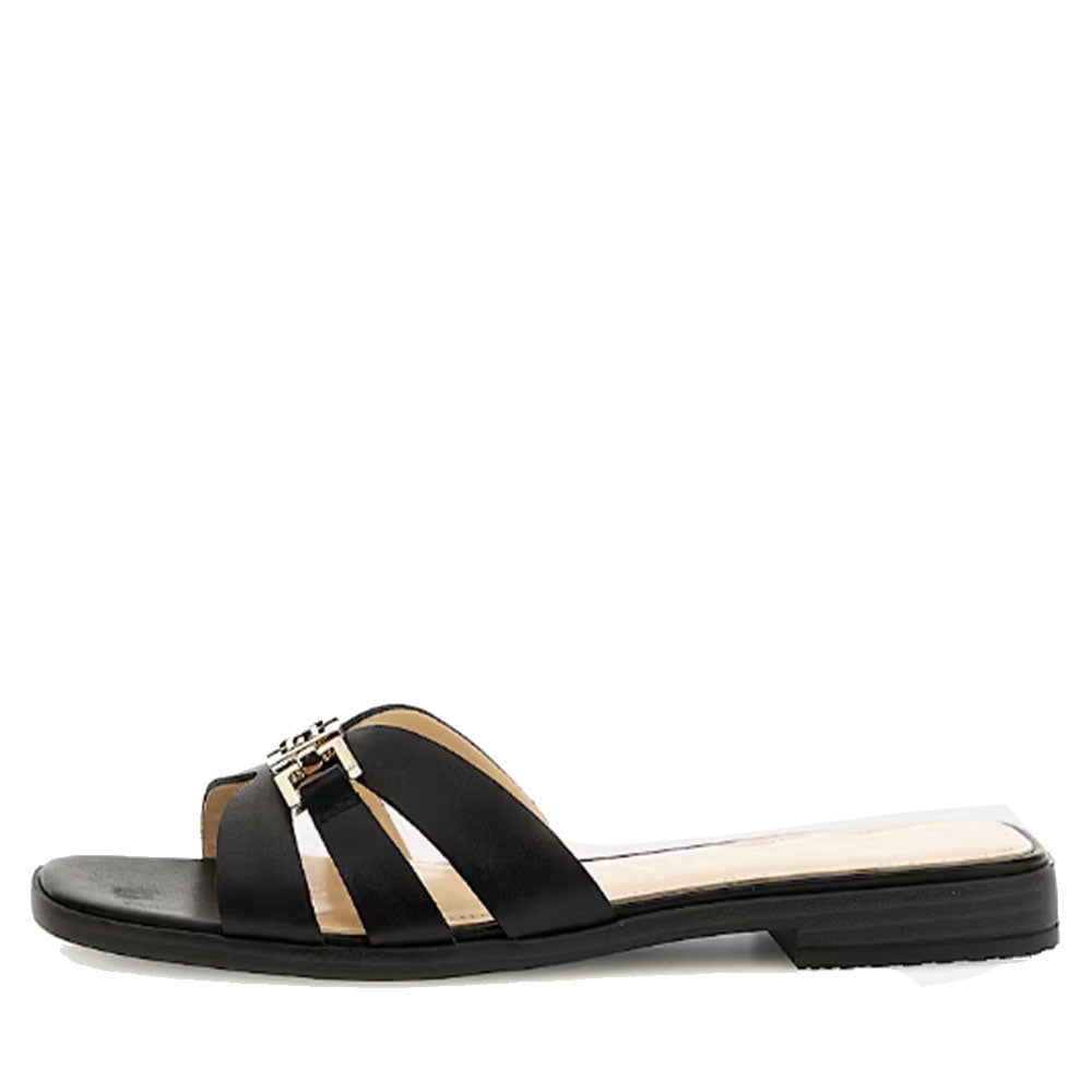 Scarpe Donna GUESS Ciabatte Linea Realla in Pelle Colore Nero