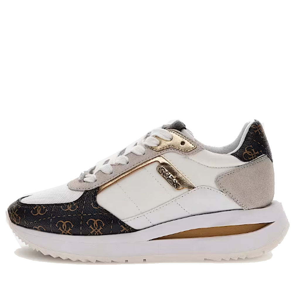 GUESS ENERGY LINIE
Damen Sneakers in der Farbe Weiß - Braun