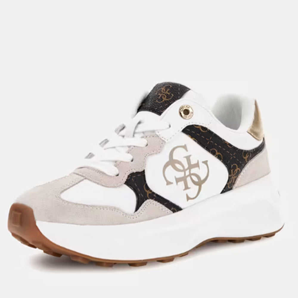 GUESS Luckei Linie
Damen Sneakers in der Farbe Weiß - Braun