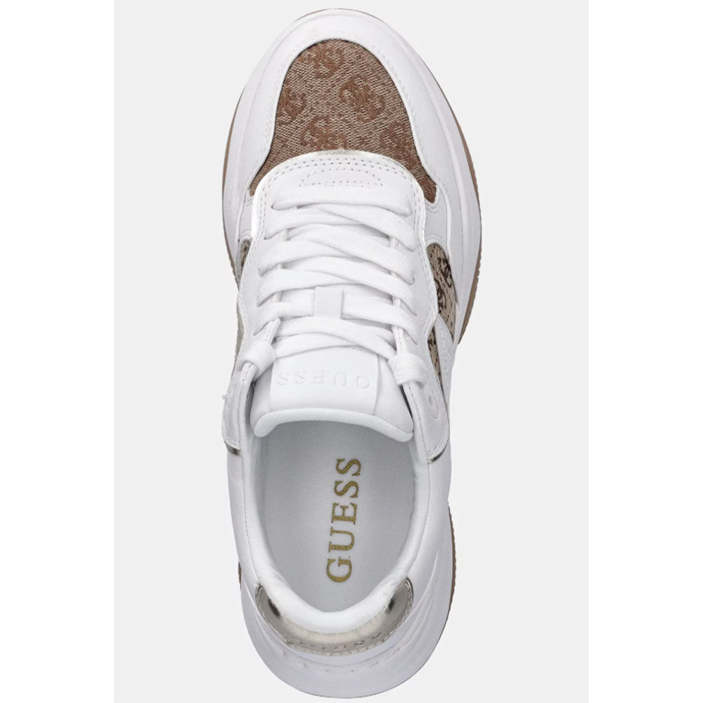 Sneakers Donna GUESS Colore Beige - Brown Linea Hapyy