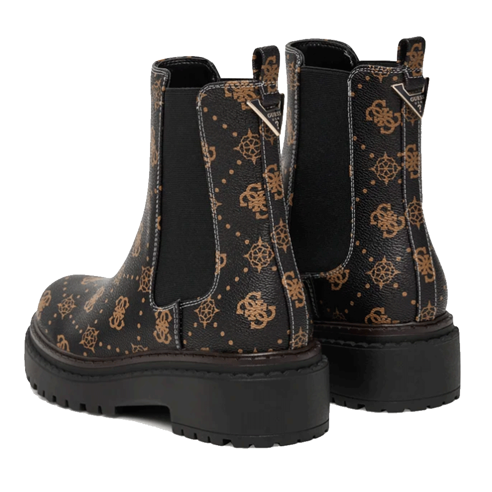 Scarpe Donna GUESS Stivaletti Linea Leanna colore Black - Brown