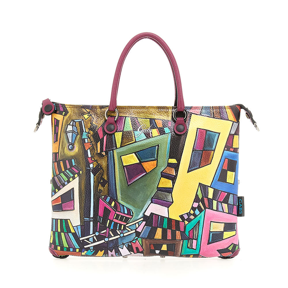 GABS G3 PLUS Damenhandtasche mit Schultergurt aus mittelgroßem