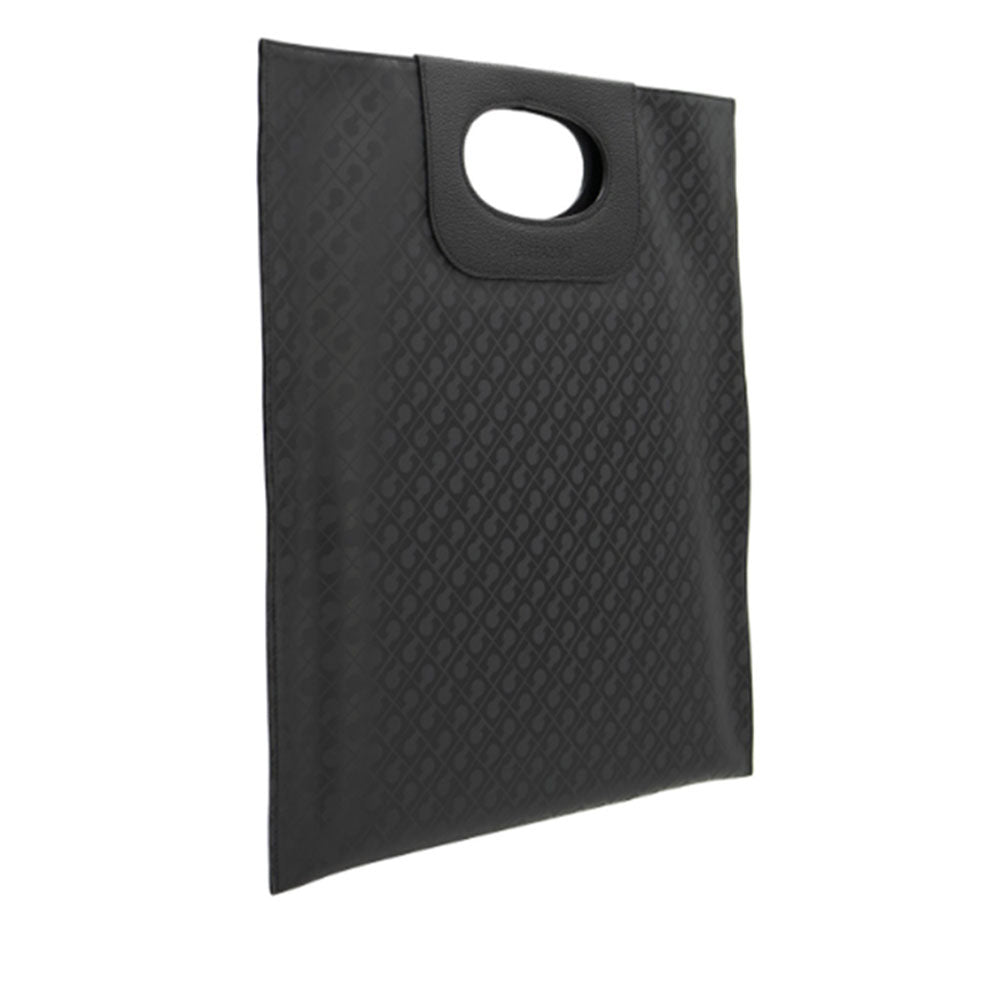GHERARDINI Flache Damenhandtasche aus weichem Stoff, Farbe Excalibur