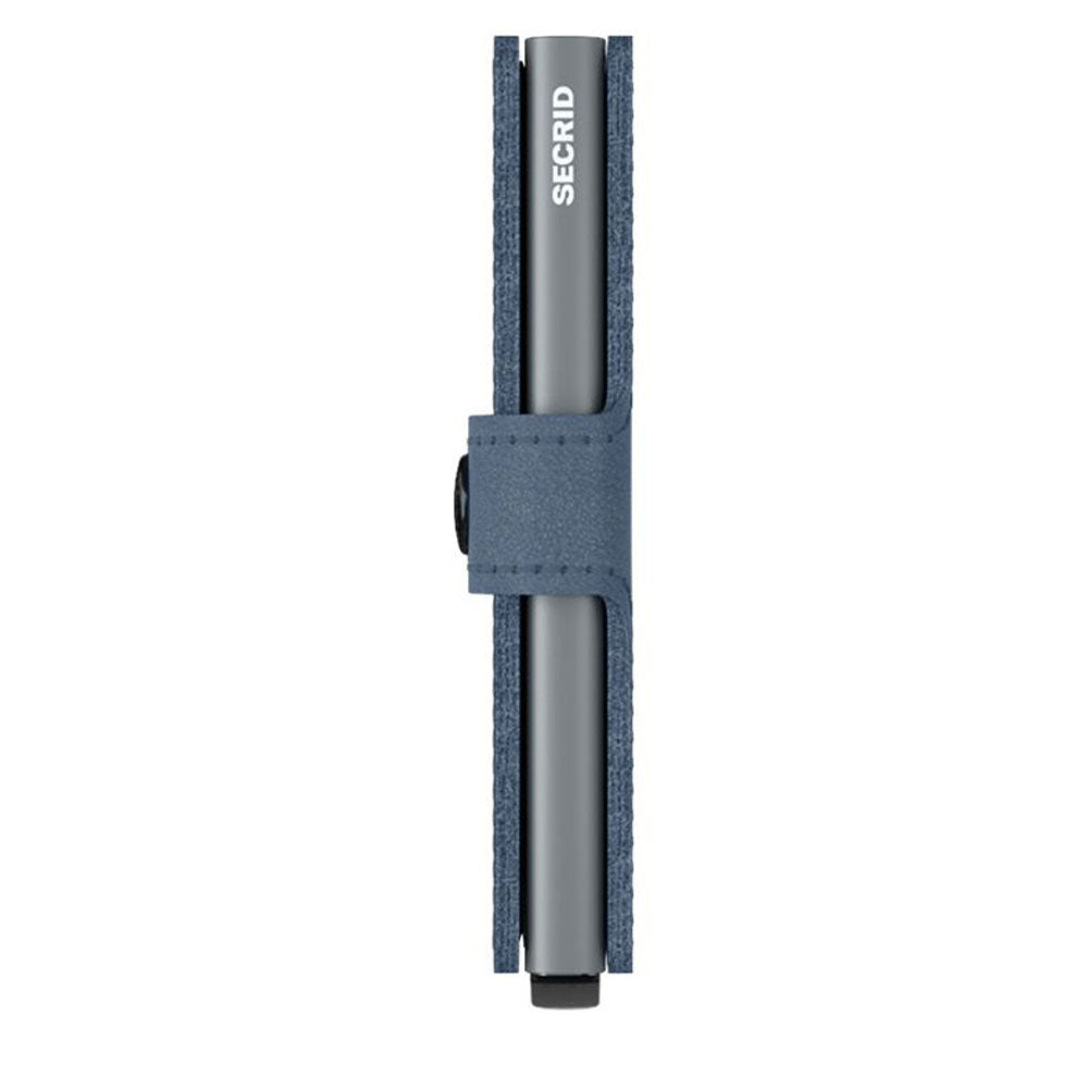 Porta Carte con Clip SECRID linea Original in Pelle Ice Blue con RFID