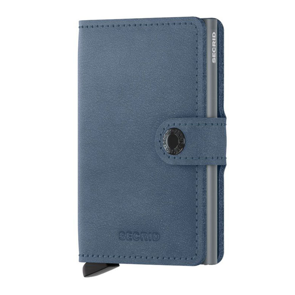 Porta Carte con Clip SECRID linea Original in Pelle Ice Blue con RFID