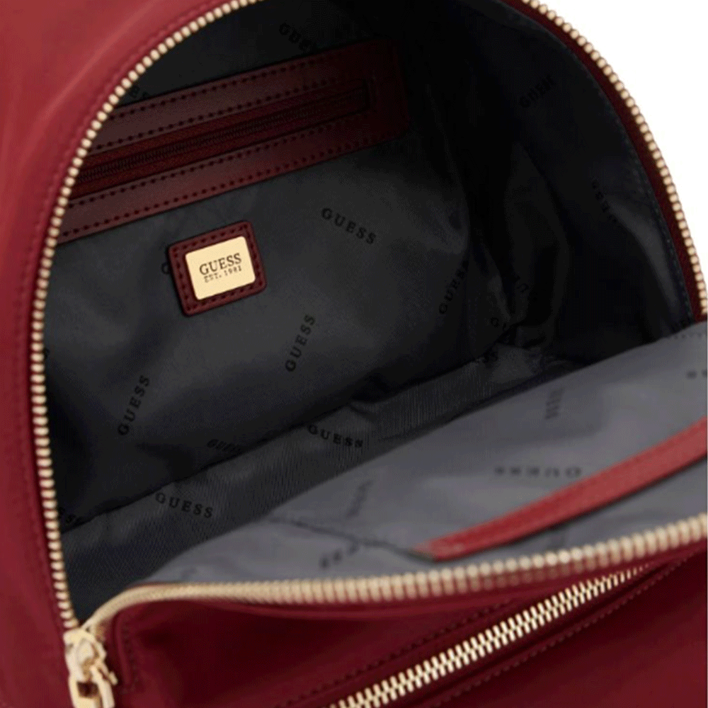 Zaino Donna GUESS Linea Follie Colore Rust Red
