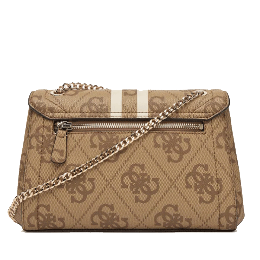Borsa Donna a Tracolla GUESS Linea Noelle colore Latte Logo