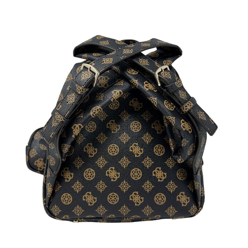 Zaino Donna GUESS Linea Power Play Colore Mocha Logo Misura Piccola