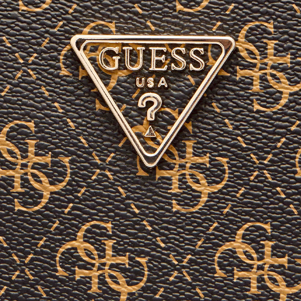 Borsa Donna Shopper a Spalla GUESS Linea Noelle colore Brown Logo