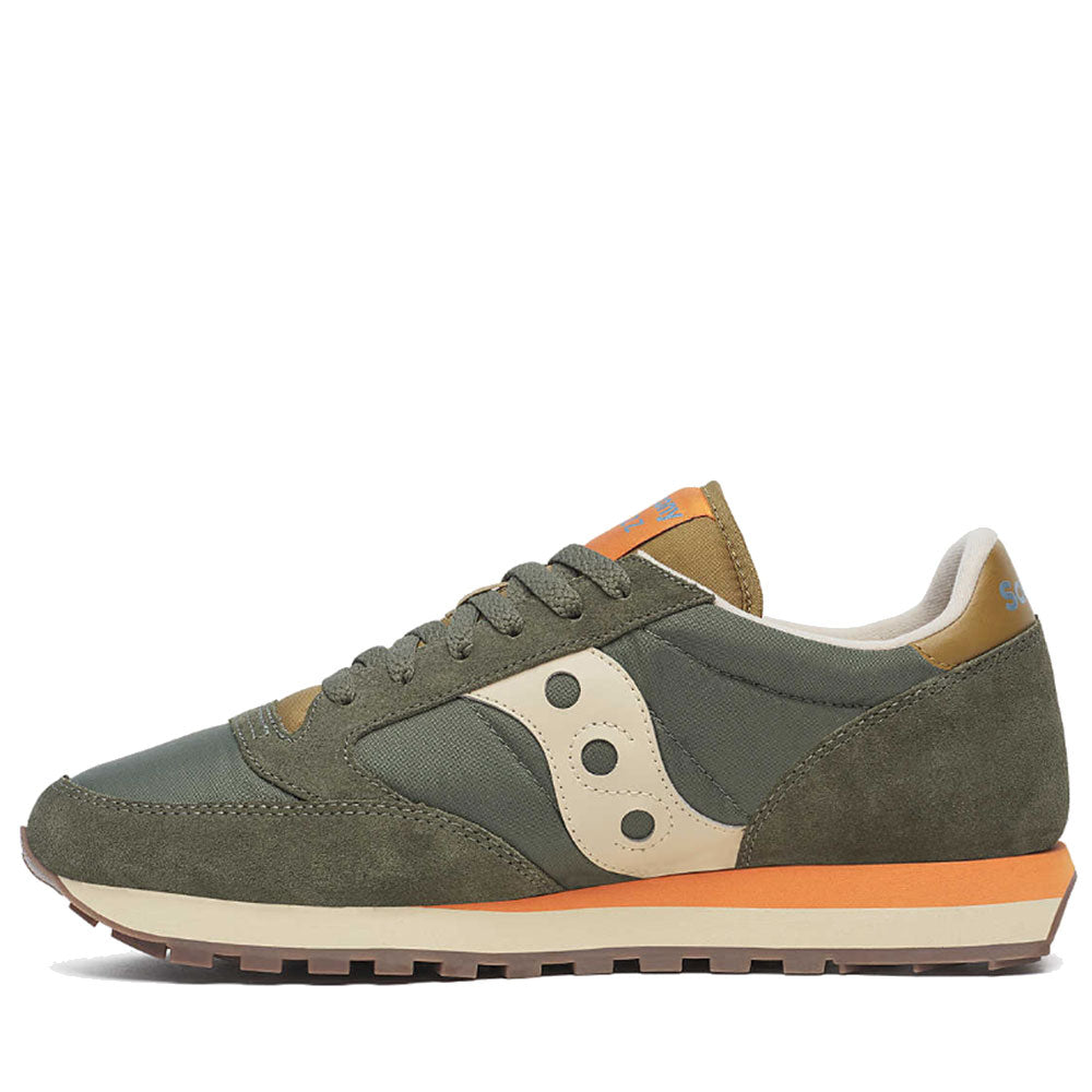 Scarpe Uomo Saucony Sneakers Jazz Original Forest - Ivory