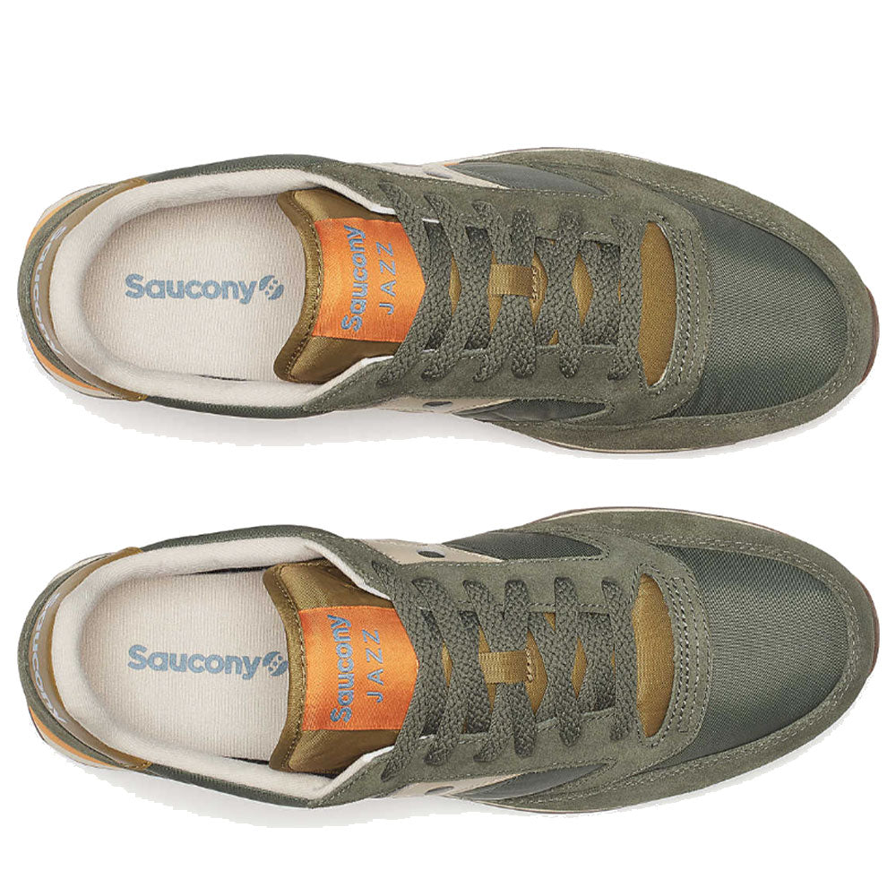 Scarpe Uomo Saucony Sneakers Jazz Original Forest - Ivory