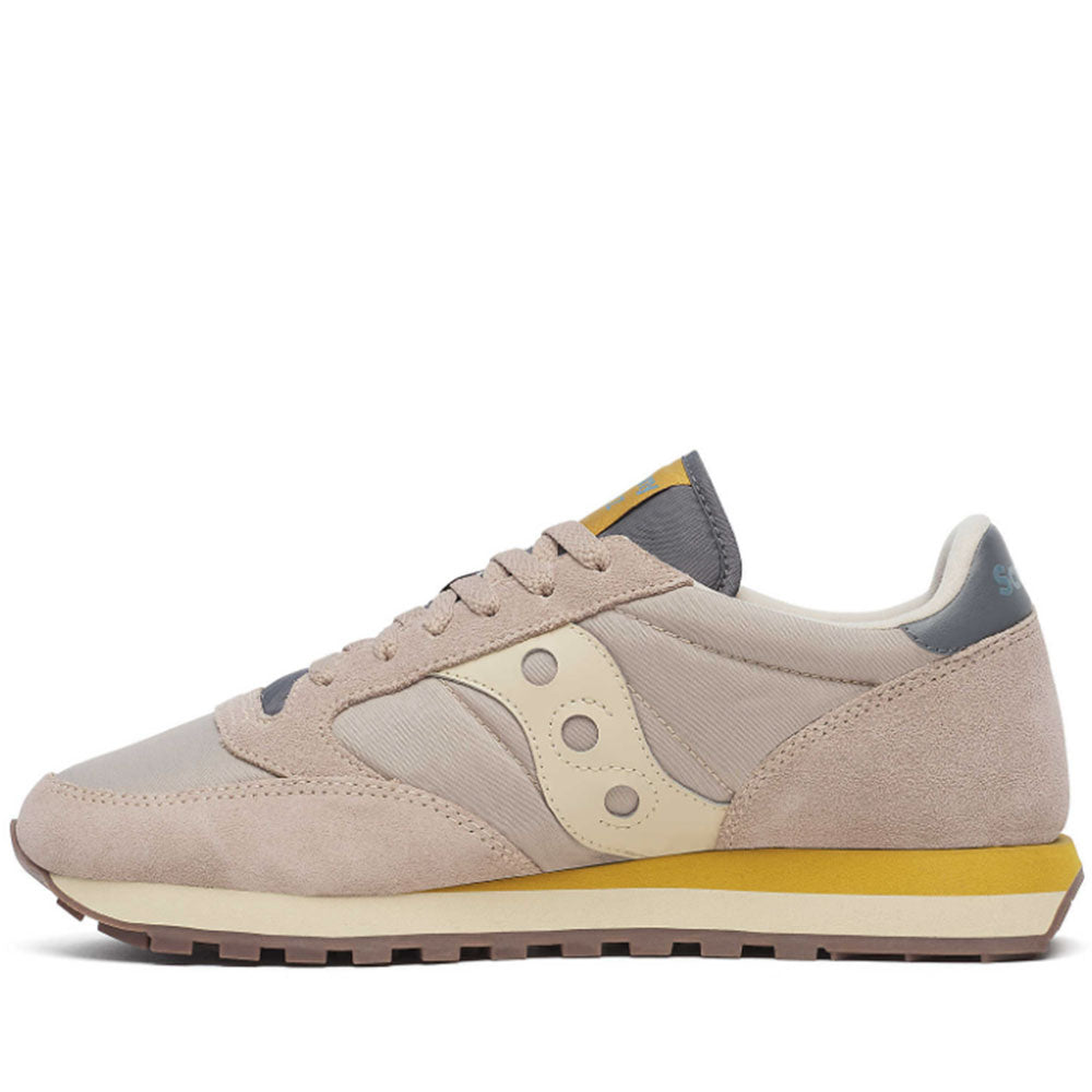 Scarpe Uomo Saucony Sneakers Jazz Original Beige - Yellow