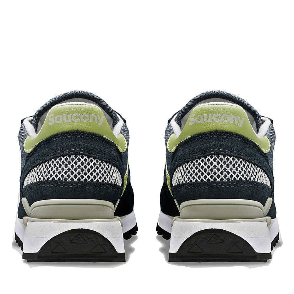 Scarpe Uomo Saucony Sneakers Shadow Original Navy - Lime