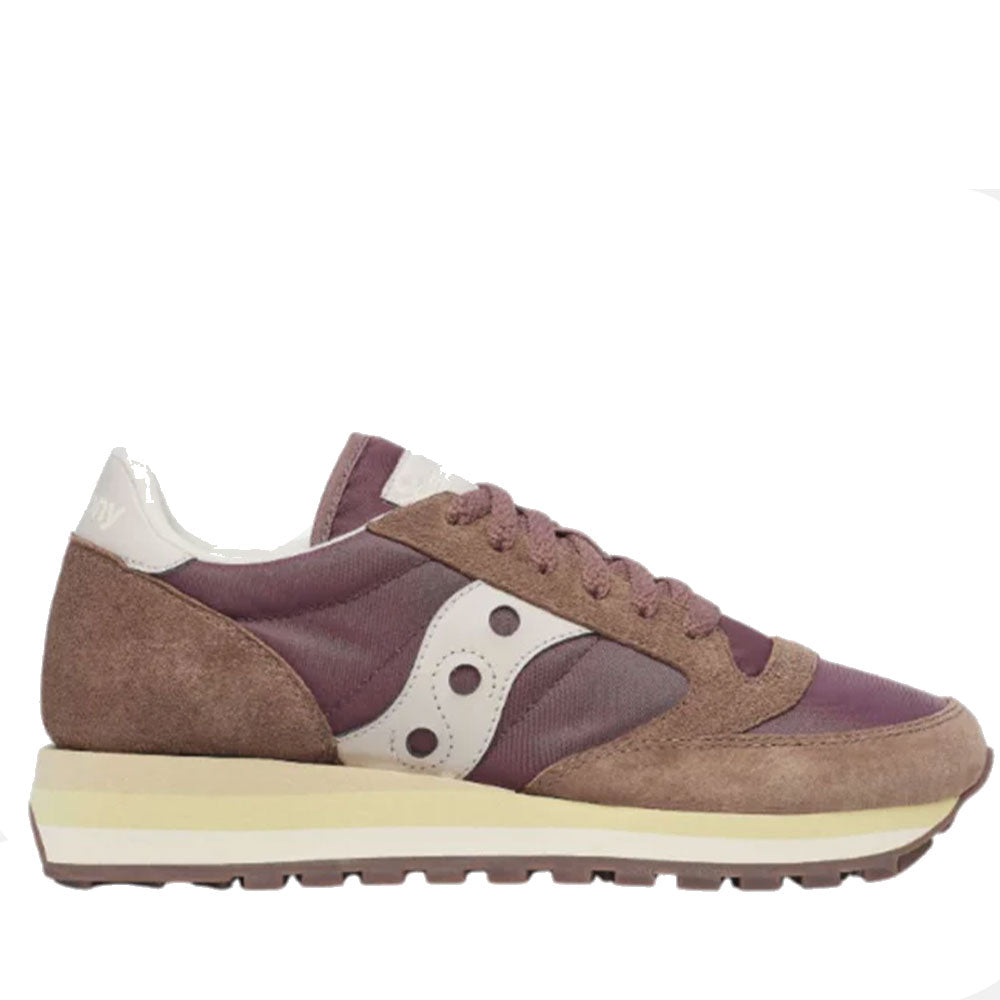 Scarpe Donna Saucony Sneakers Jazz Triple Deep Red - Tan