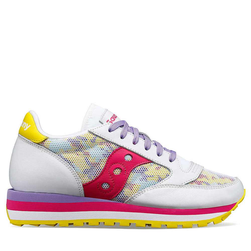 Scarpe Donna Saucony Sneakers Jazz Triple White Multi – Cuoieriashop