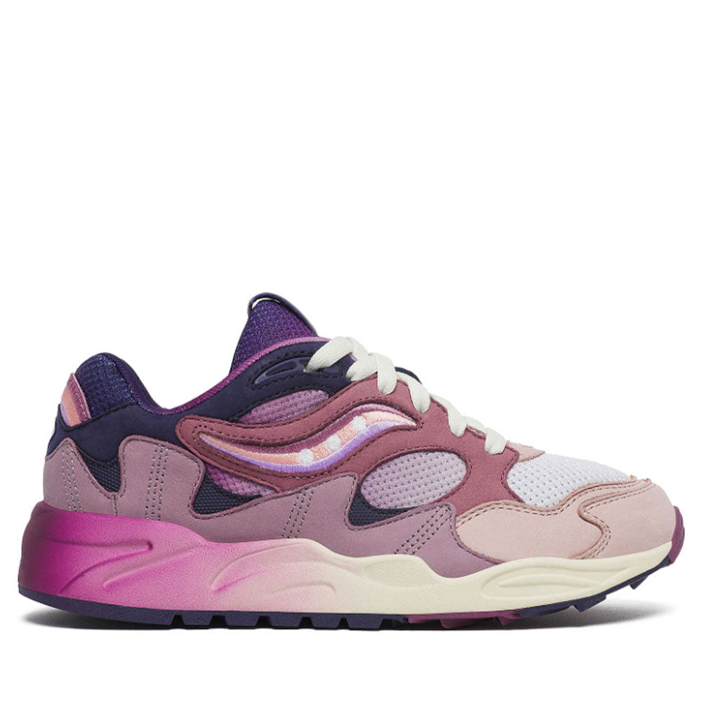 Scarpe Donna Saucony Sneakers Grid Shadow 2 Lilac - Blue