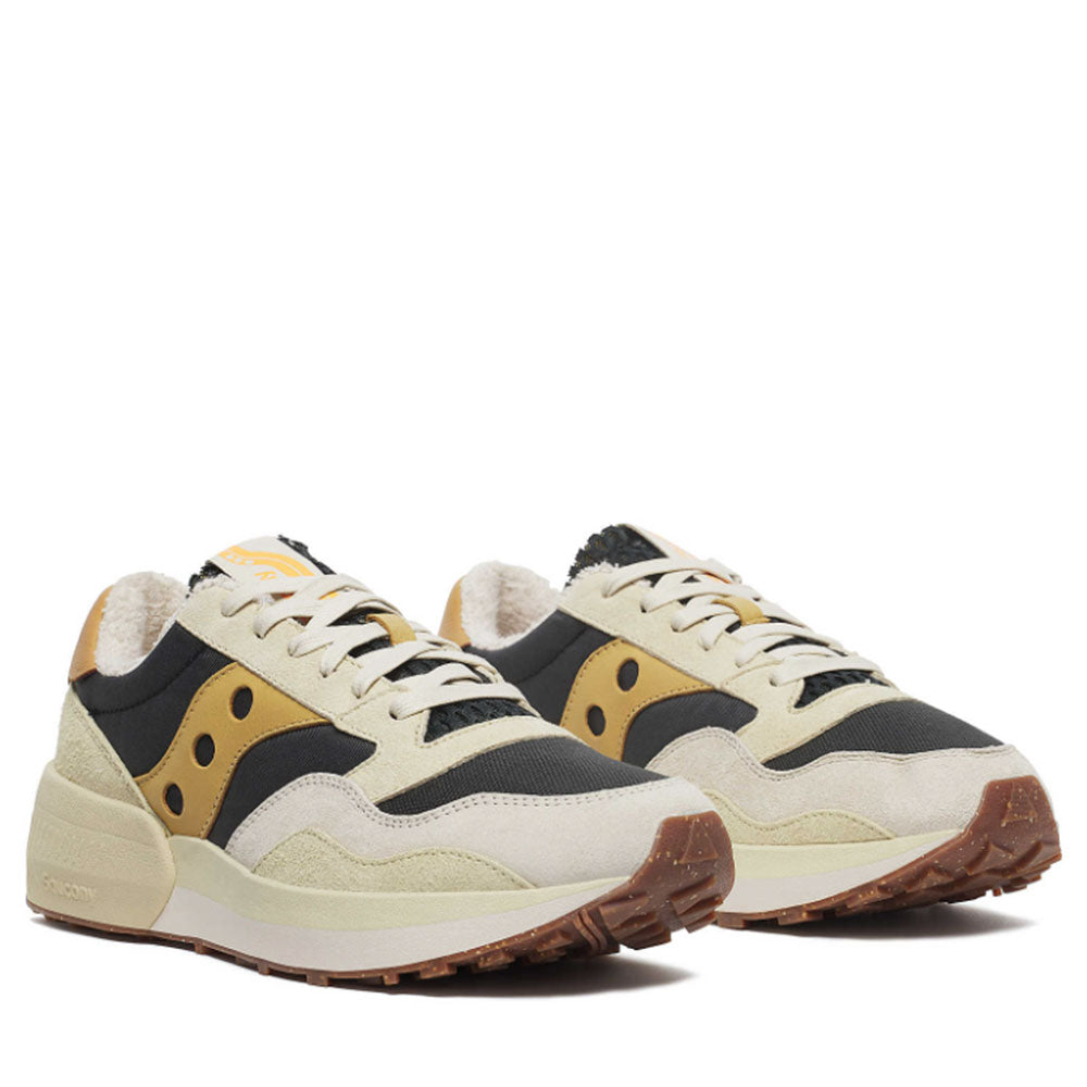 Scarpe Uomo Saucony Sneakers Jazz NXT Black - Tan