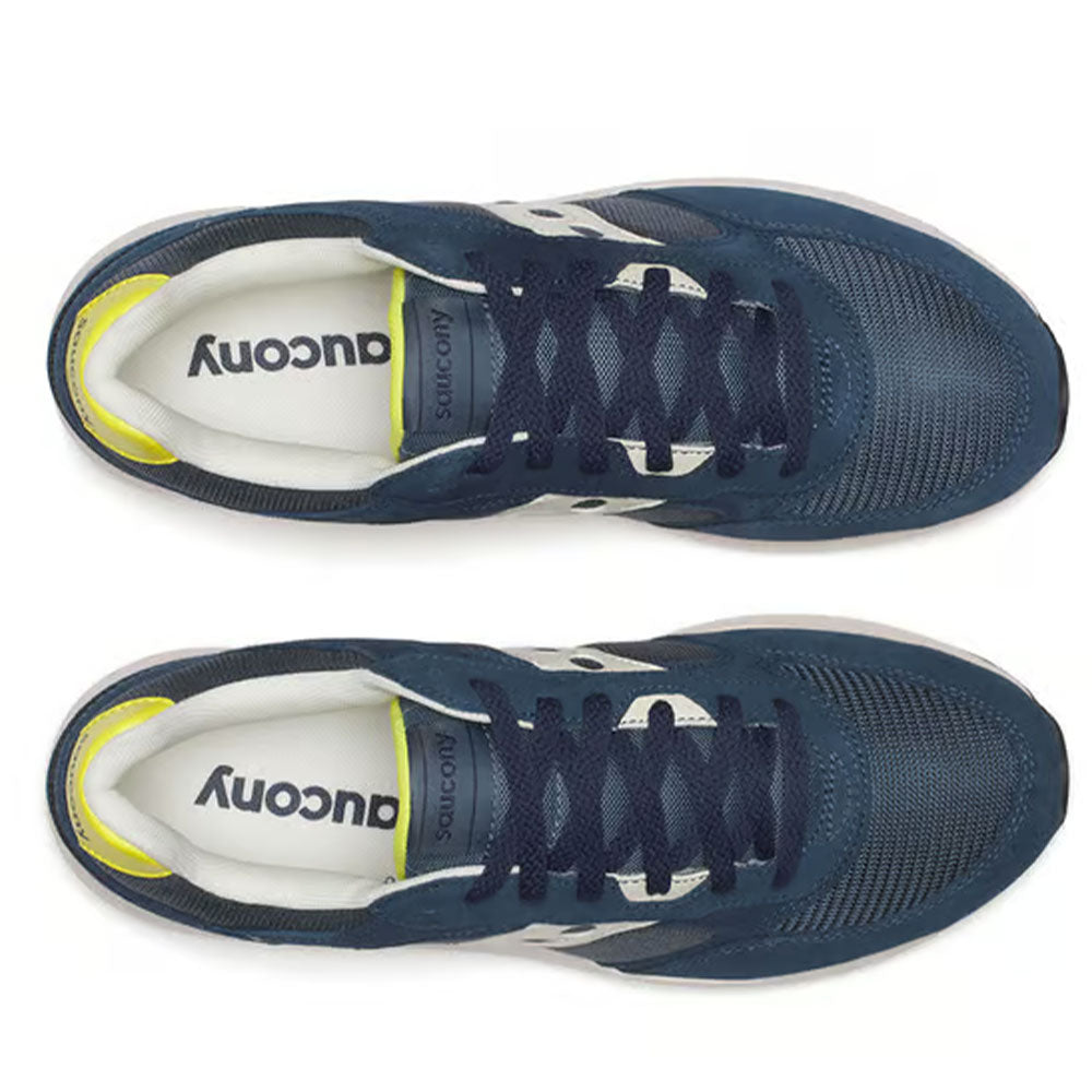 Scarpe Uomo Saucony Sneakers Eclipse Navy - Off White