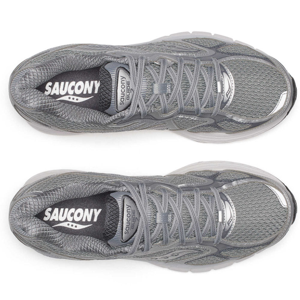 Saucony Damenschuhe Progrid Guide 7 Sneakers Farbe Grau - Silber