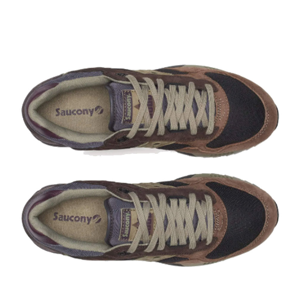 Scarpe Uomo Saucony Sneakers Shadow 5000 Dark Grey - Plum