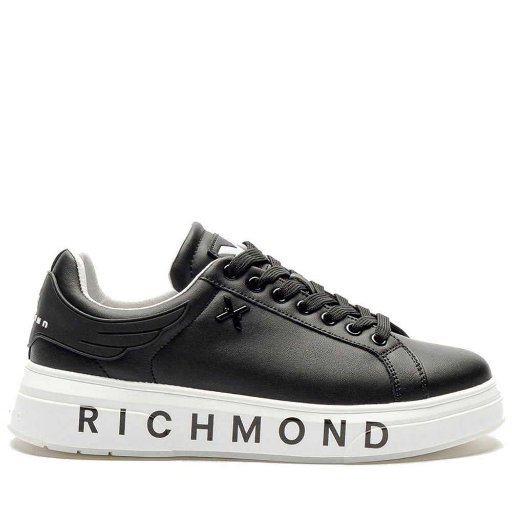 Scarpe Uomo JOHN RICHMOND Sneakers in Pelle Nera 22204
