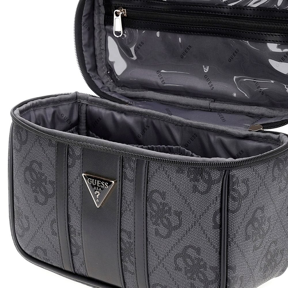 Necessaire Donna GUESS Linea Erenia colore Coal Logo