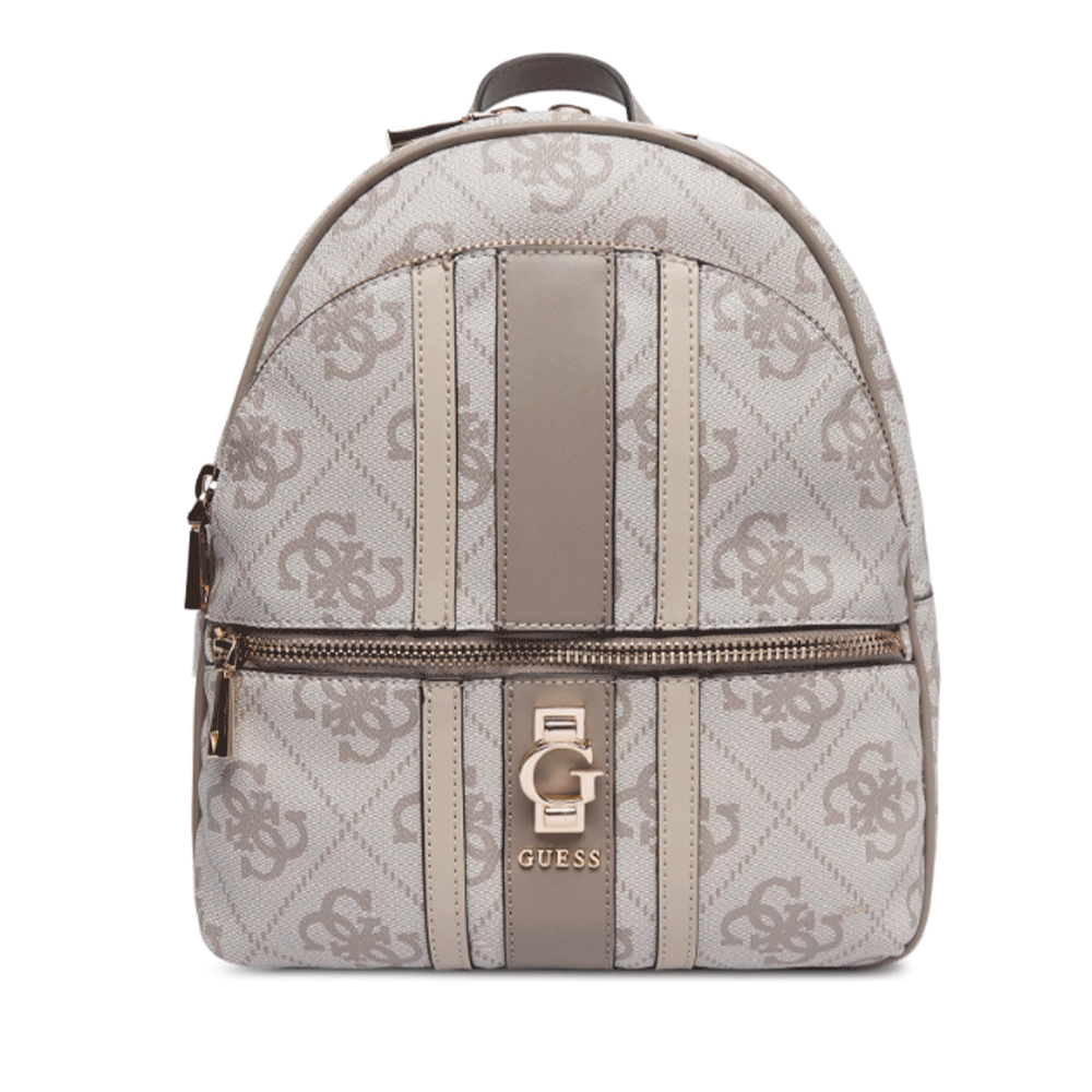 Zaino Donna GUESS Linea Erenia Colore Dark Taupe Logo Misura Grande