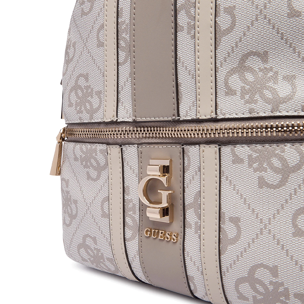 Zaino Donna GUESS Linea Erenia Colore Dark Taupe Logo Misura Grande