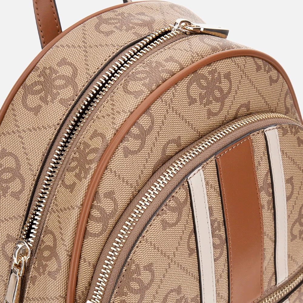 Zaino Donna GUESS Linea Erenia Colore Latte Logo Misura Grande